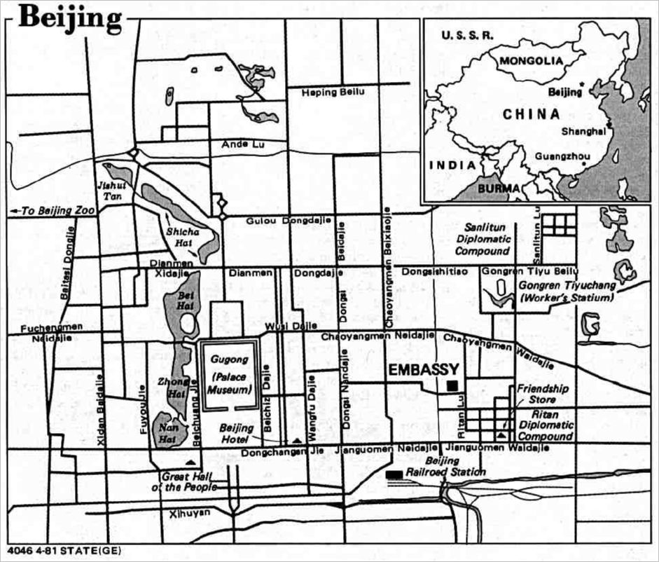 map beijing